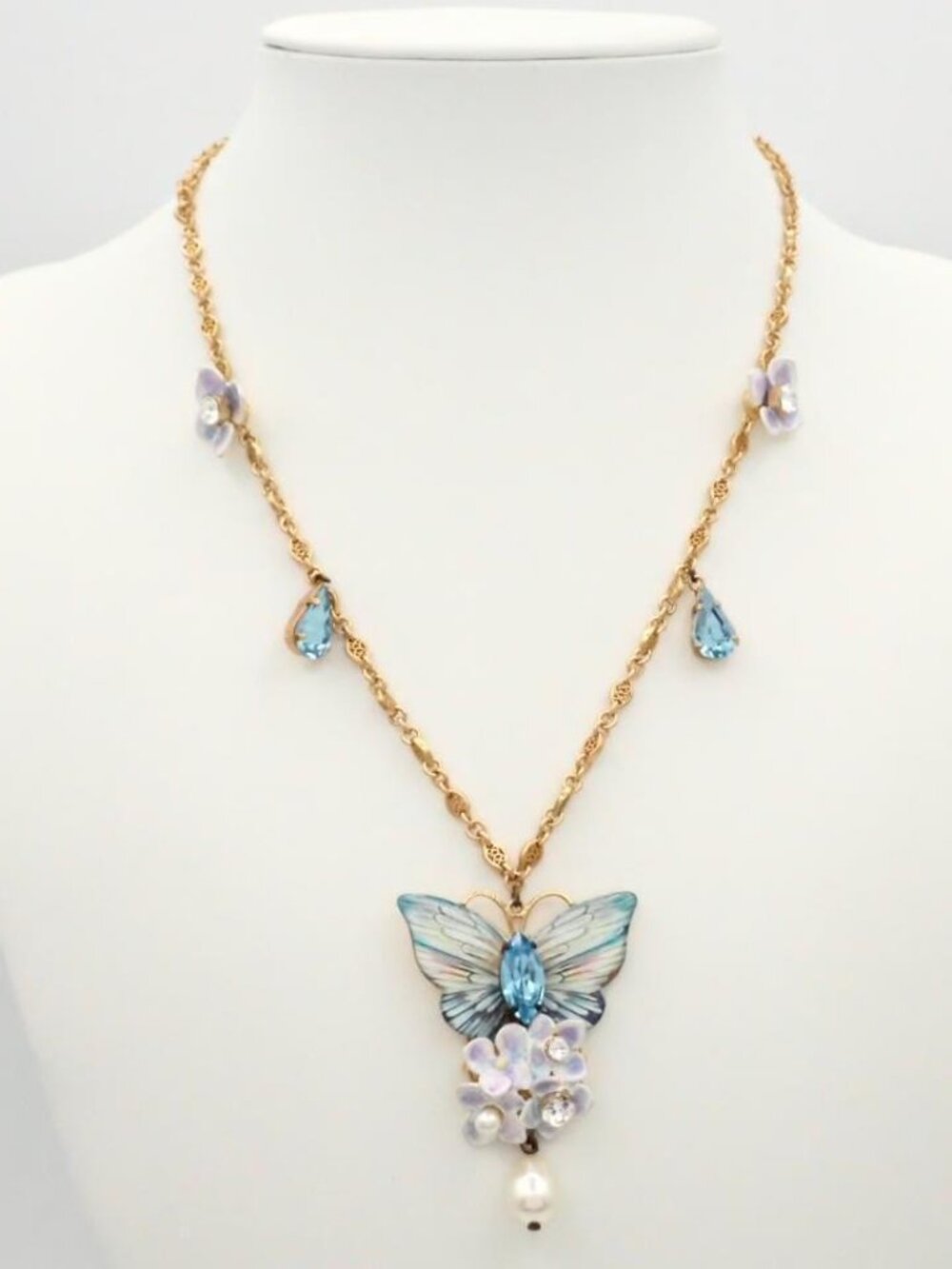 D&G Butterfly Necklace in Box